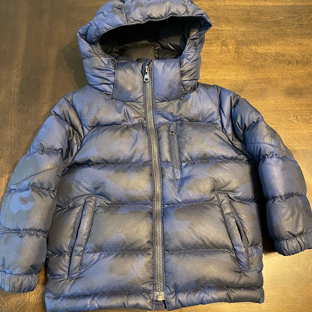 Toddler Boy Ralph Lauren Polo Puffer Jacket